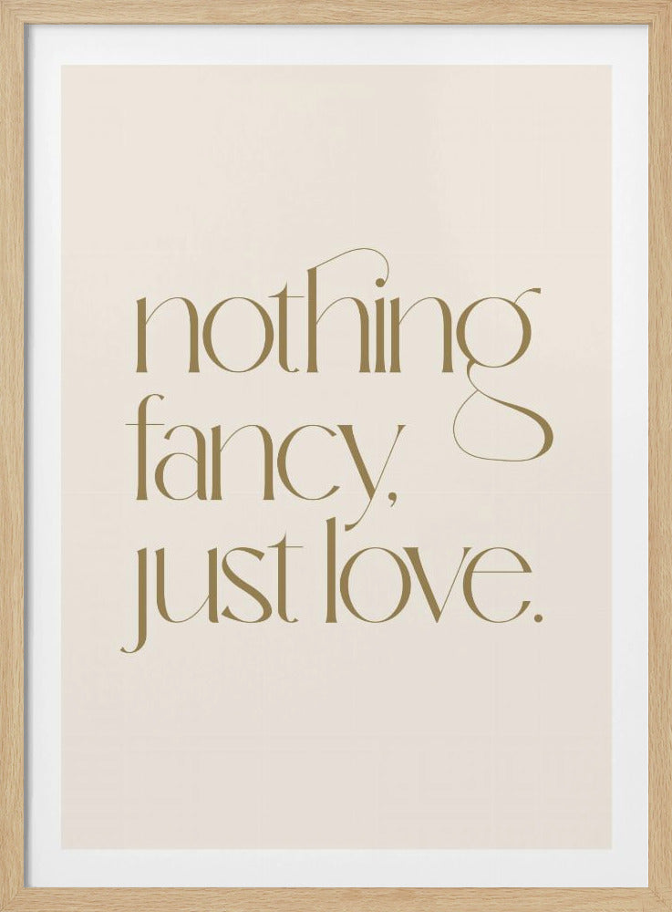 Nichts Besonderes, nur Liebe | Poster