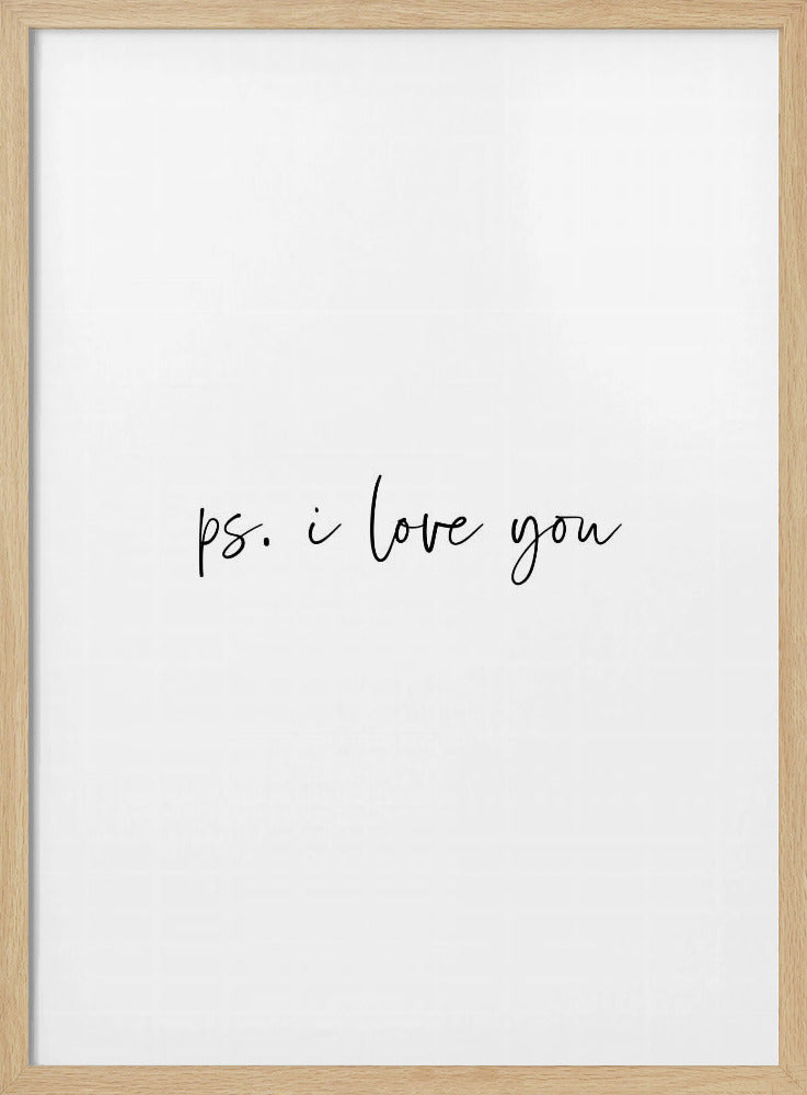 Ps. Ich liebe dich | Poster
