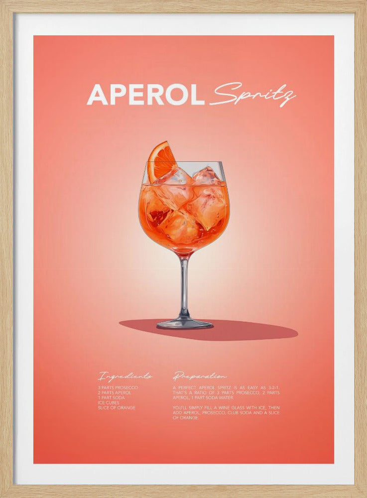 Aperol Spritz Rezept | Poster