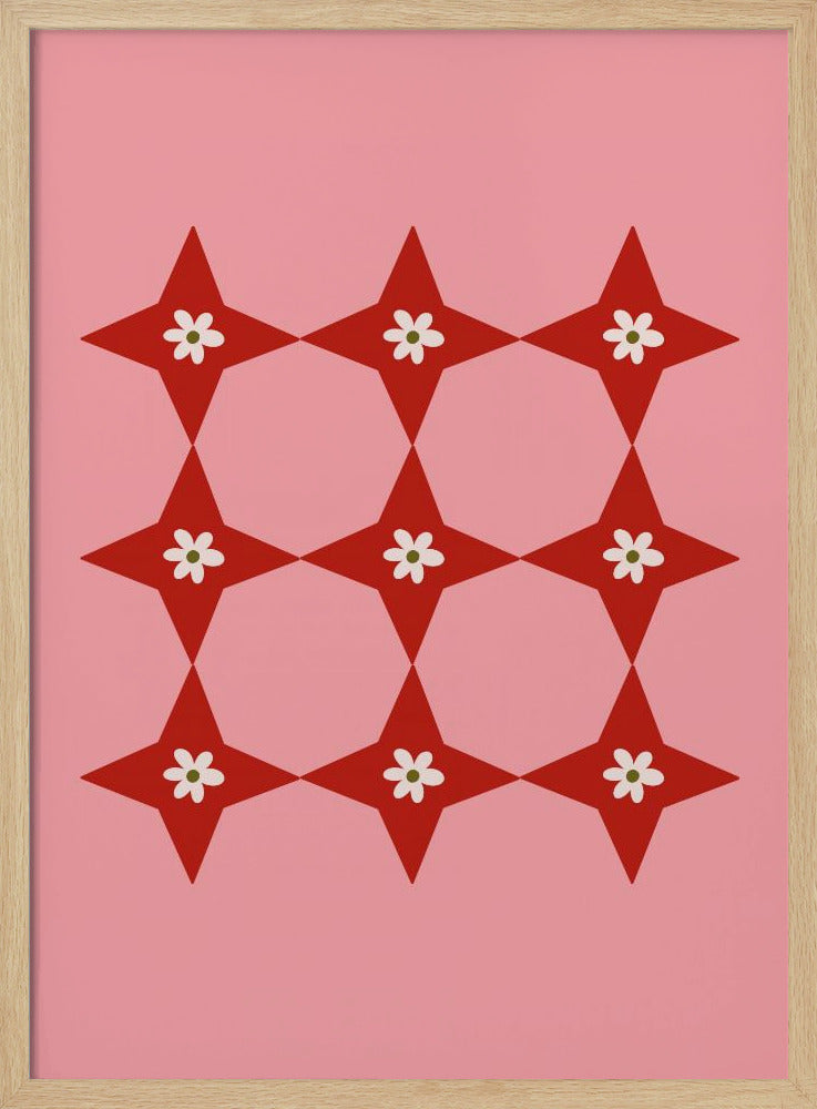 Blumenfliese | Poster