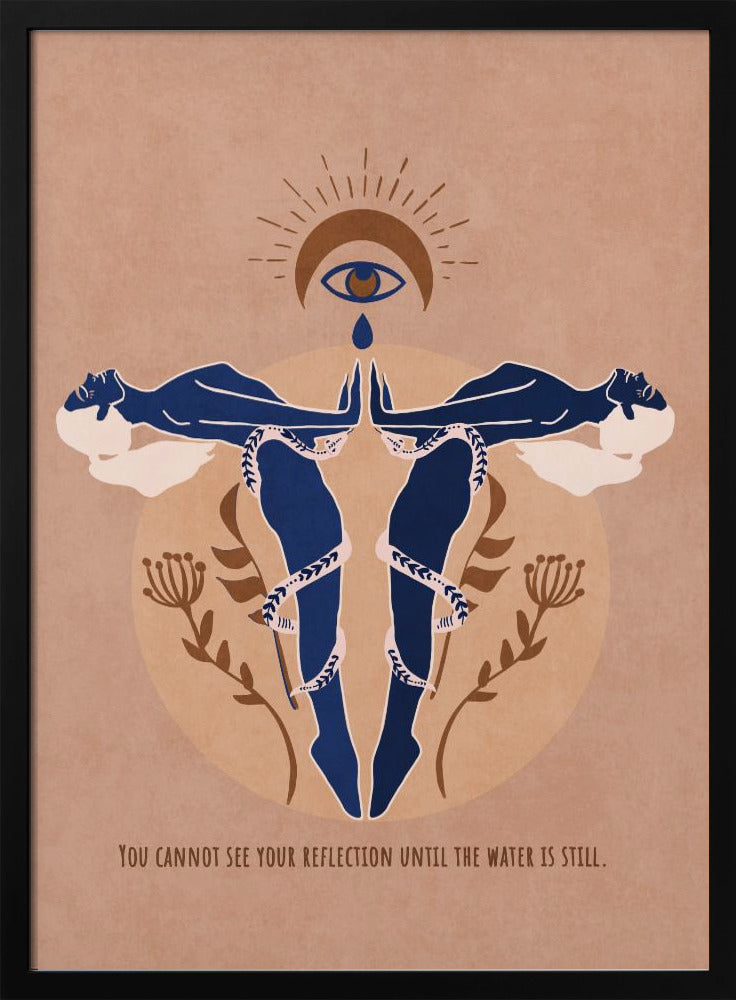 Ätherische Reflexion | Poster
