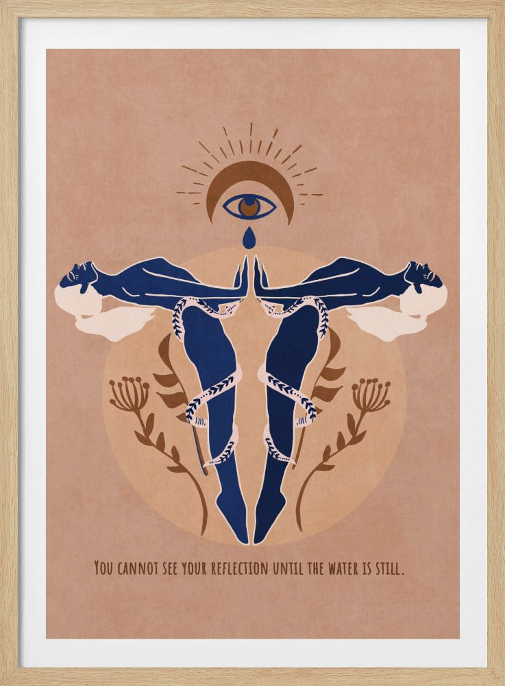 Ätherische Reflexion | Poster