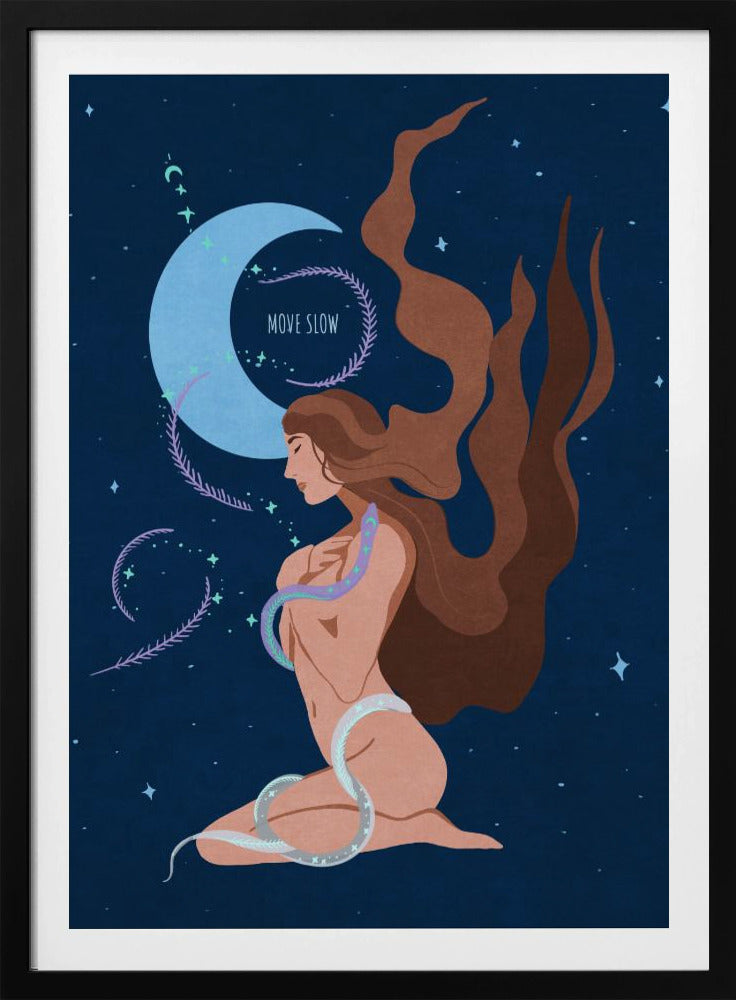 Ätherische Nachtmuse | Poster