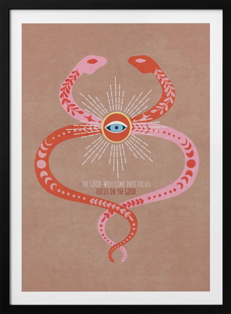 Visionäres Auge der Schlange | Poster