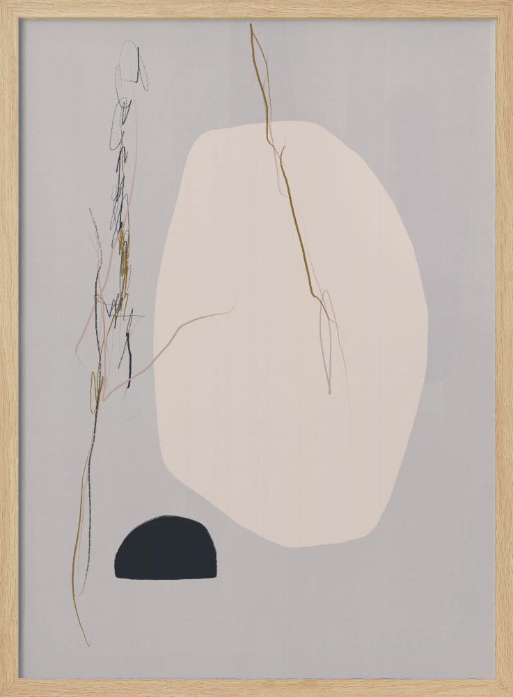 Flüstern des Minimalismus | Poster