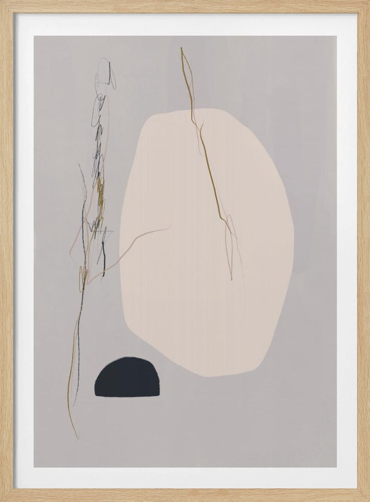 Flüstern des Minimalismus | Poster