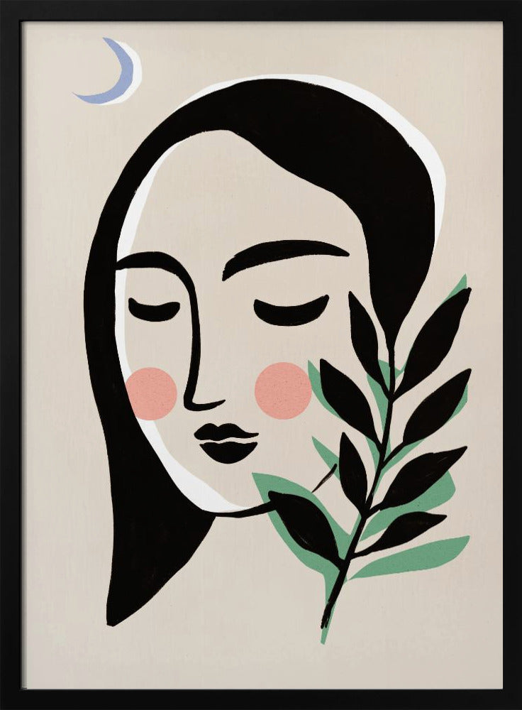 Mondschein-Gelassenheit | Poster