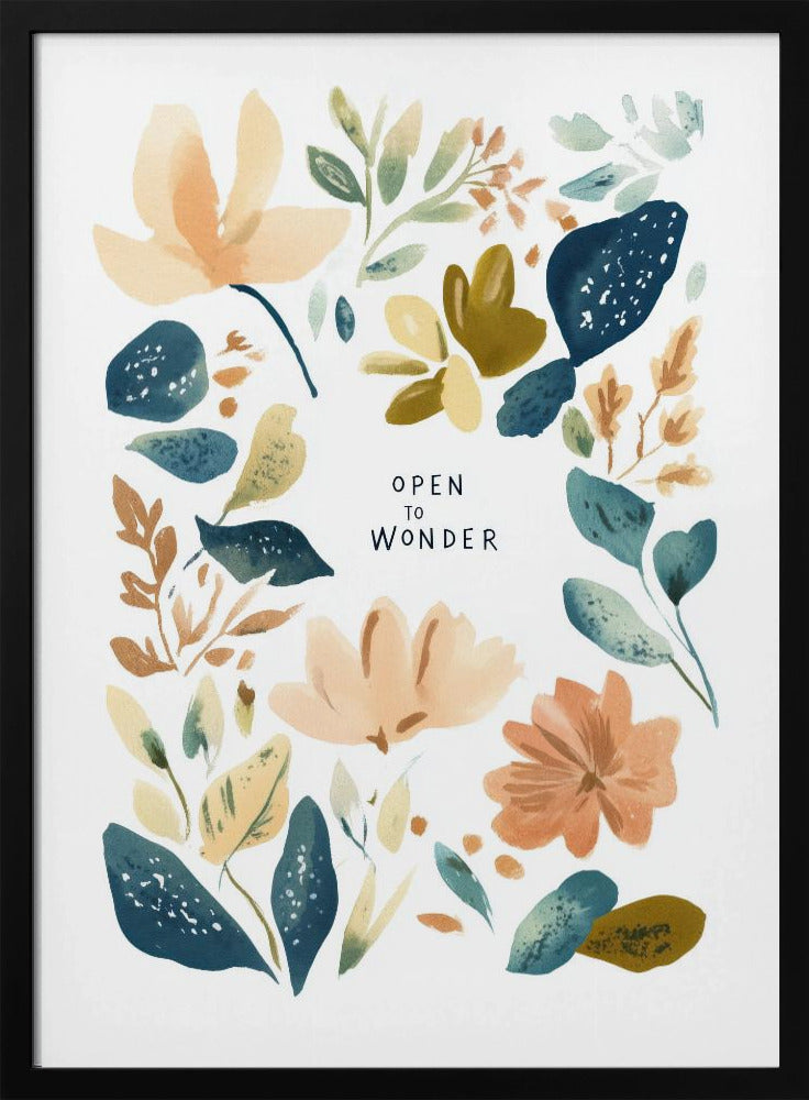 Florale, skurrile Blüte | Poster