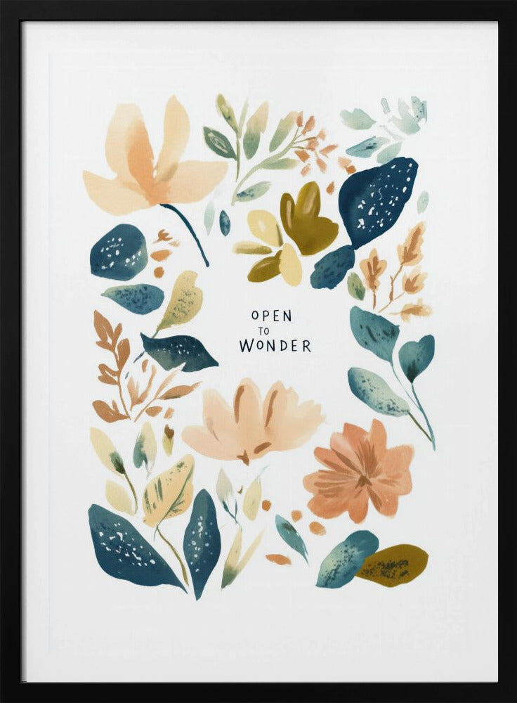 Florale, skurrile Blüte | Poster