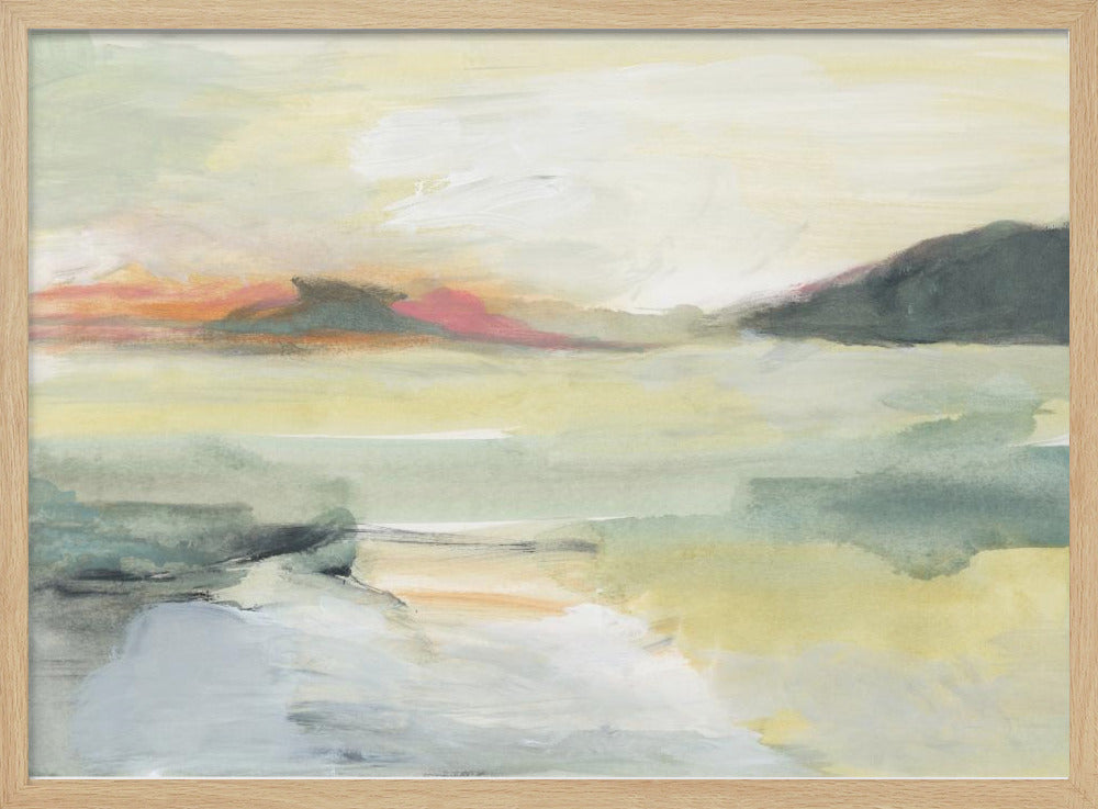 Aquarelllandschaft Nr. 1 | Poster