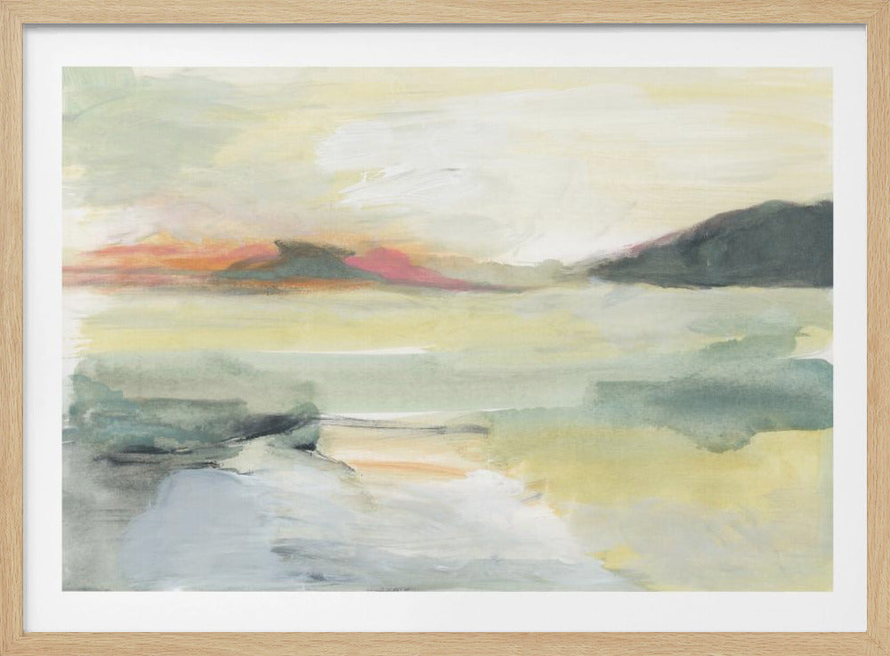 Aquarelllandschaft Nr. 1 | Poster