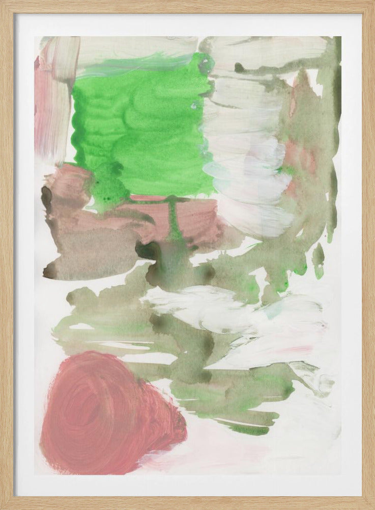 Aquarelle Organic Shapes 3 | Poster