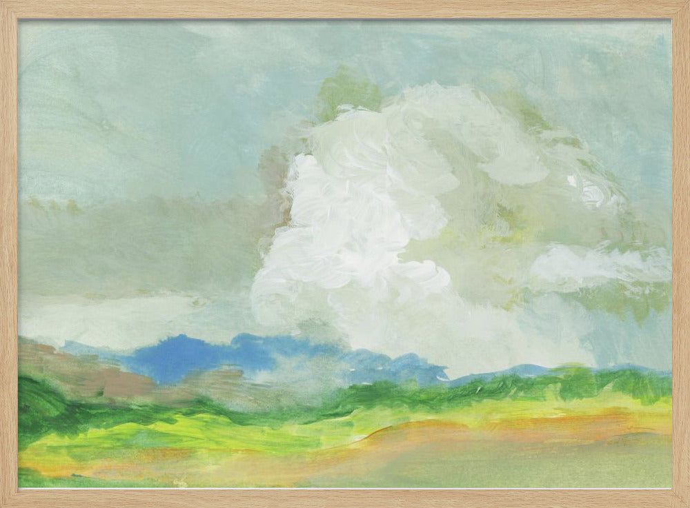 Große Wolkenlandschaft | Poster