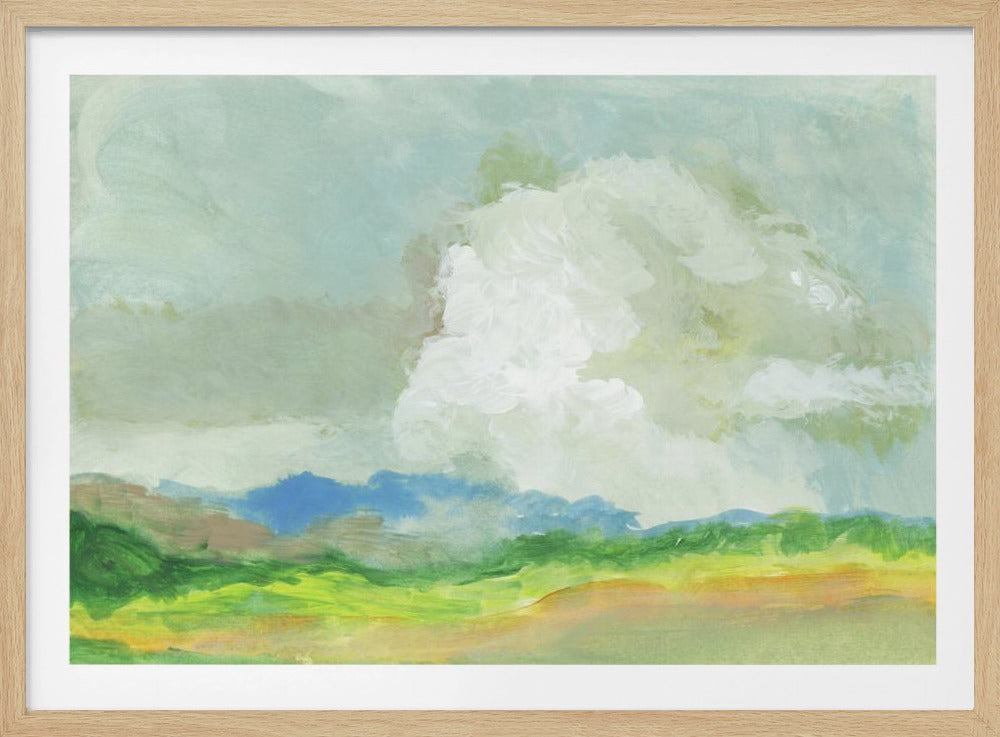 Große Wolkenlandschaft | Poster