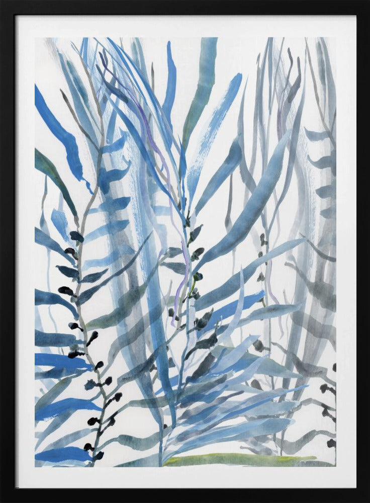 Blaue Algen Nr. 2 | Poster