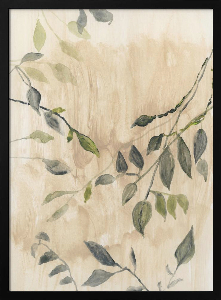 Farbgewaschene Blätter Nr. 1 | Poster