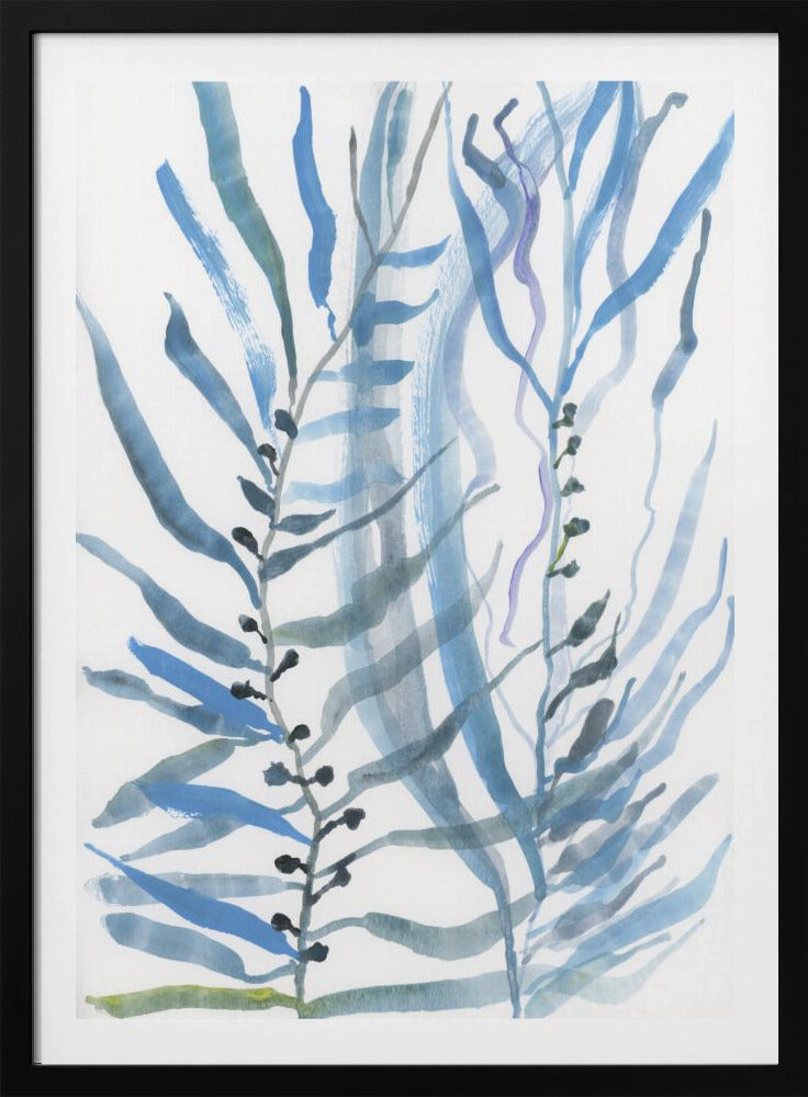 Blaue Algen Nr. 1 | Poster