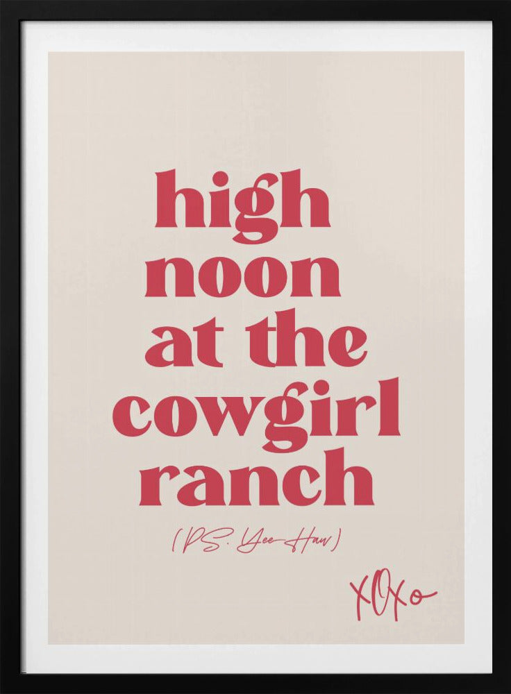 Cowgirl | Poster