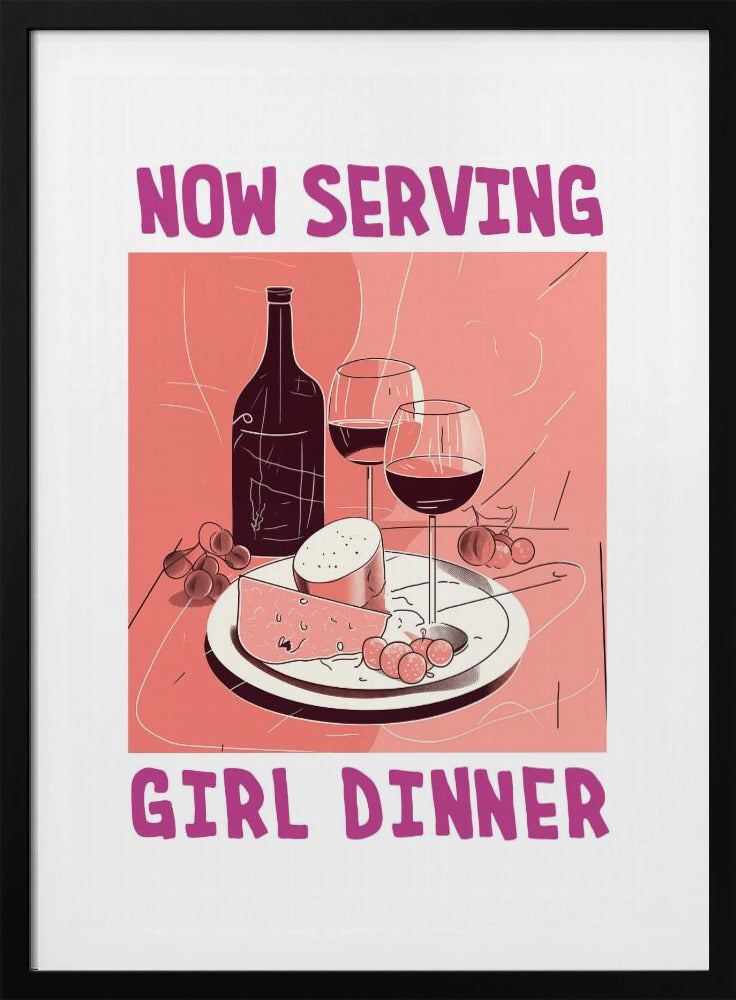 Mädchen-Dinner Nr. 1 | Poster