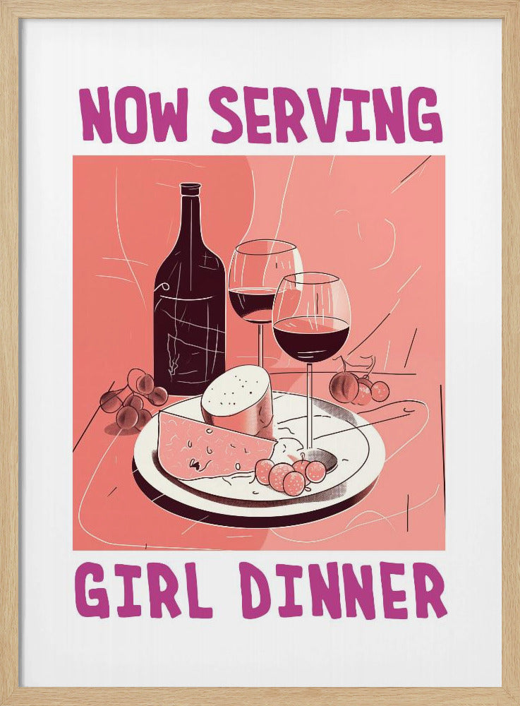 Mädchen-Dinner Nr. 1 | Poster