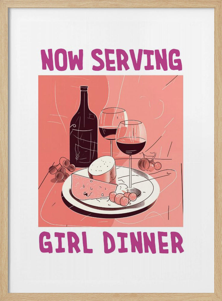 Mädchen-Dinner Nr. 1 | Poster