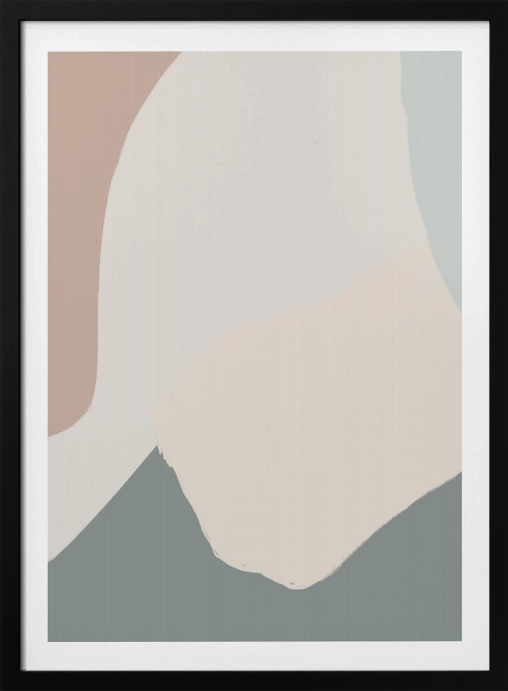 Beruhigendes Beige Abstrakt | Poster