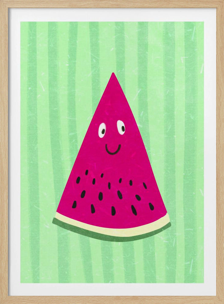 Hallo Wassermelone | Poster