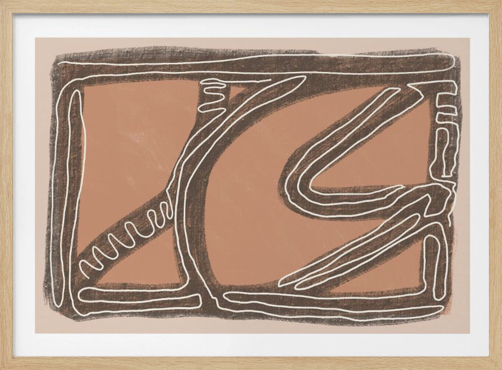 Abstrakte Pantone-Farbe | Poster