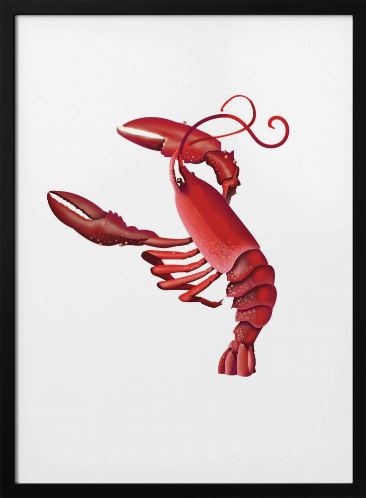Lebhafter Hummertanz | Poster