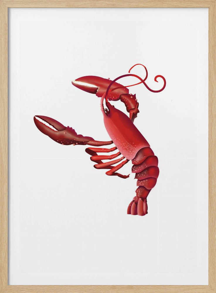 Lebhafter Hummertanz | Poster