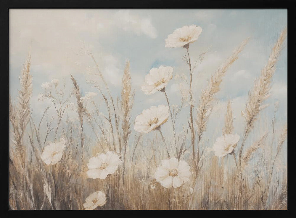 Ruhige Wiesenblüten | Poster