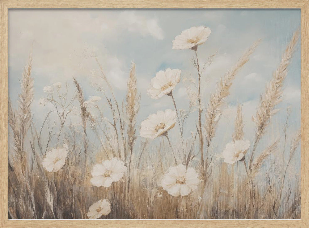 Ruhige Wiesenblüten | Poster