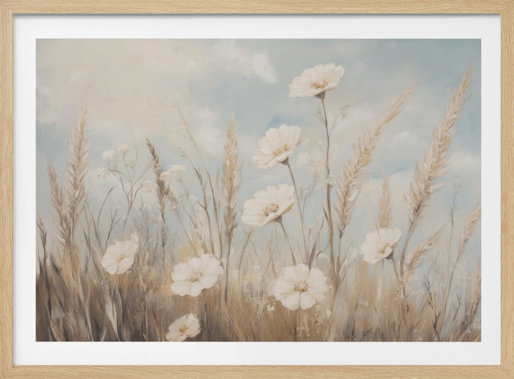 Ruhige Wiesenblüten | Poster