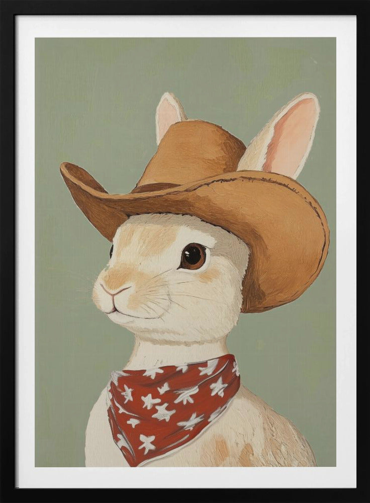 Cowboy-Kaninchen | Poster