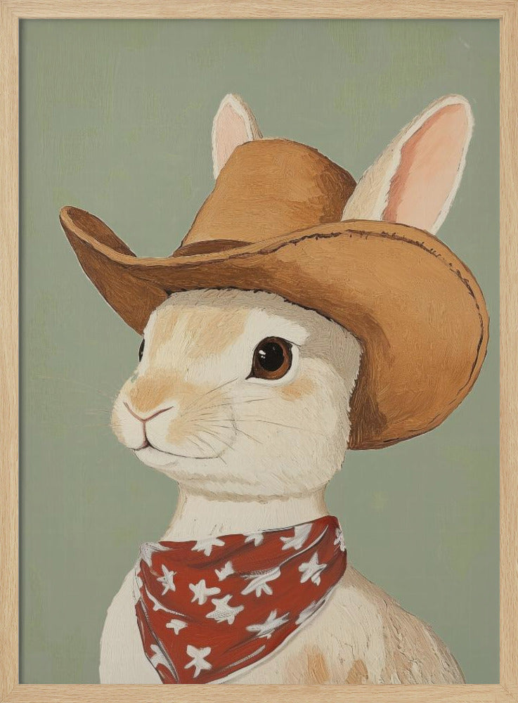 Cowboy-Kaninchen | Poster