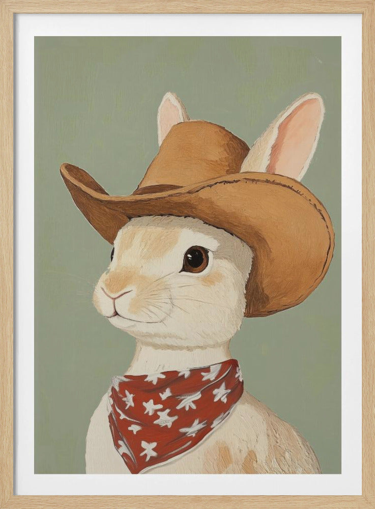 Cowboy-Kaninchen | Poster