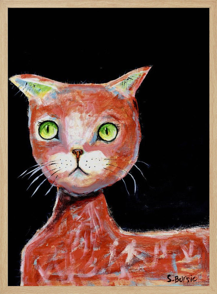 Die rote Katze | Poster