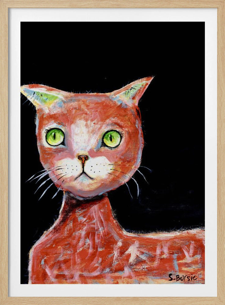 Die rote Katze | Poster