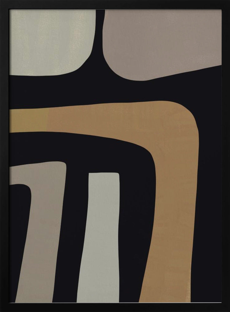 Geschwungene Wege | Poster