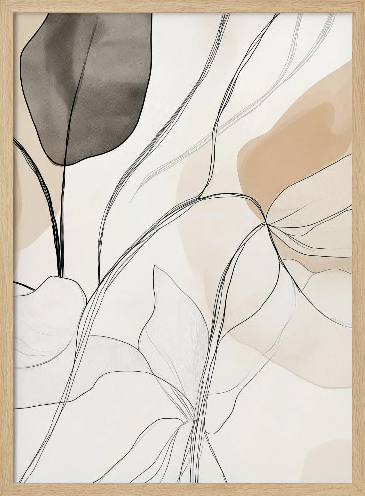 2 Ätherische Flora Set A1 | Poster