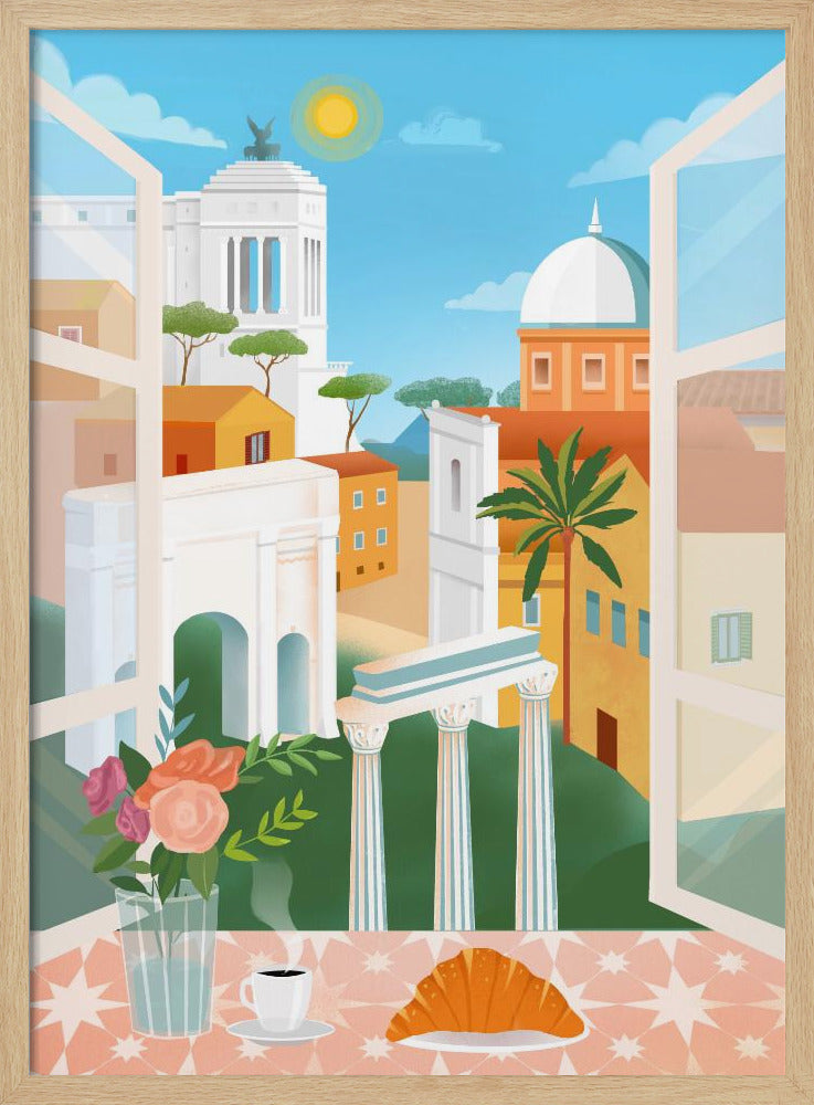 Emily In Rome | Poster