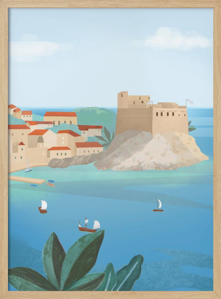 Festung von Dubrovnik | Poster