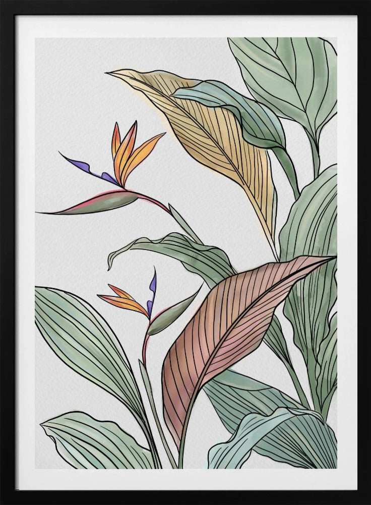 Vögel des Paradieses | Poster
