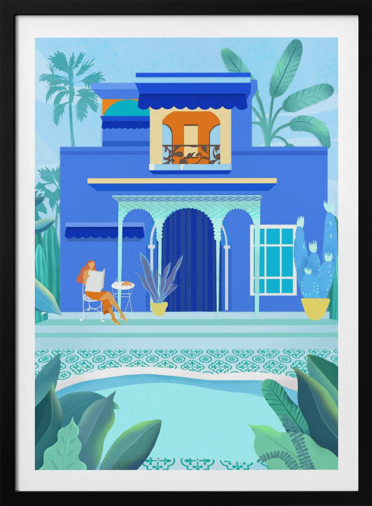 Blue Oasis | Poster