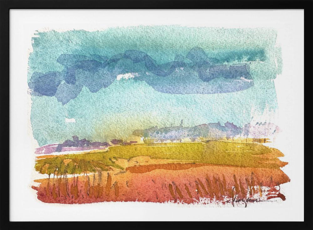 Blauer Himmel Horizont | Poster