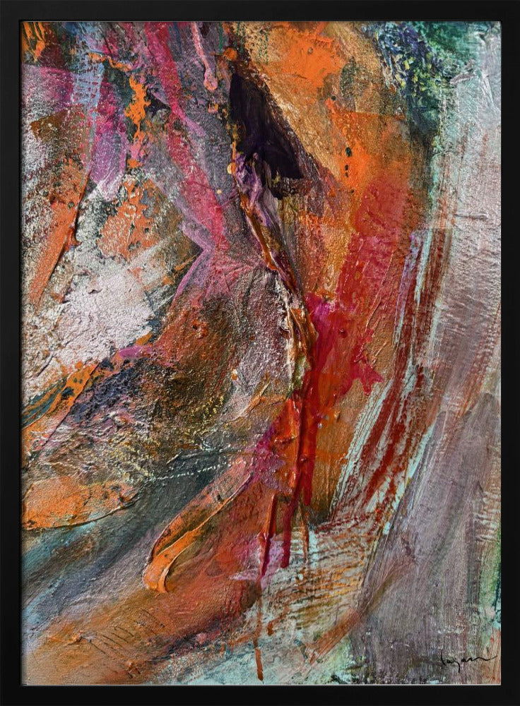 Purpurrote Geode | Poster