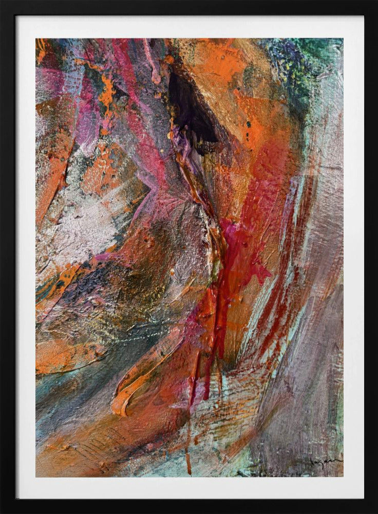 Purpurrote Geode | Poster