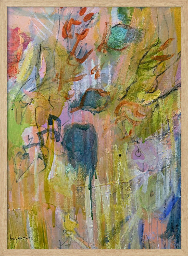 Magischer Garten der Farben | Poster