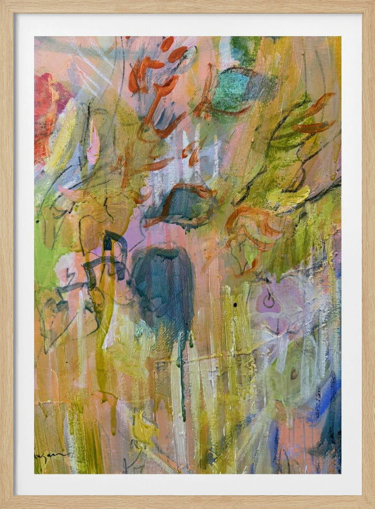 Magischer Garten der Farben | Poster