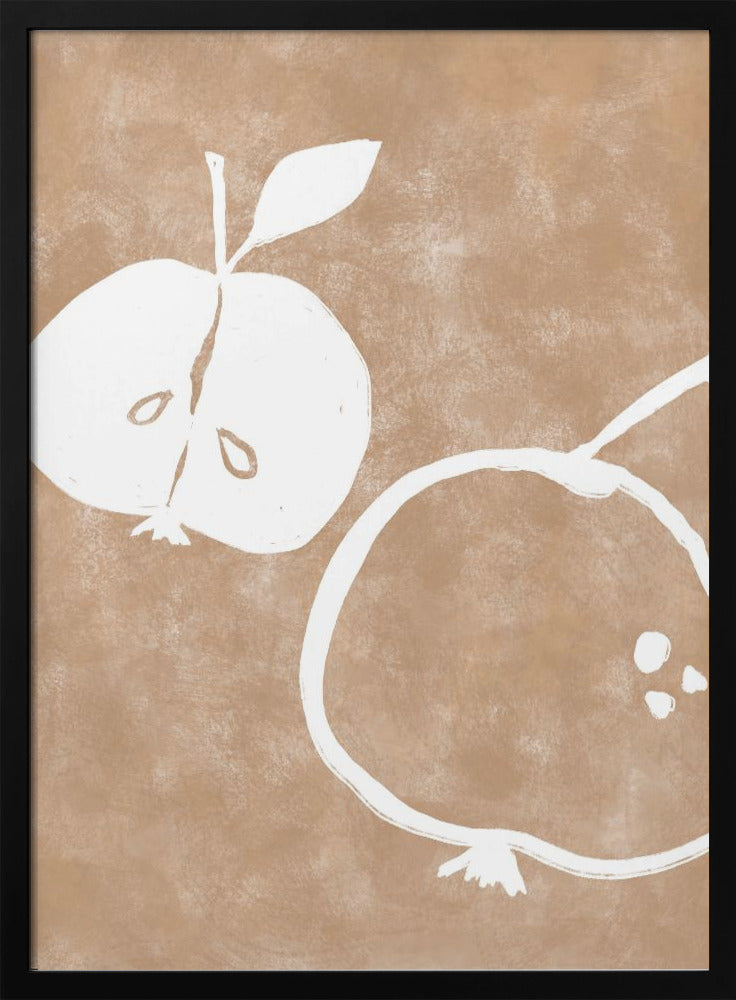 Fruit Silhouettes | Poster